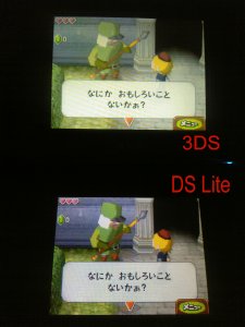 Ninendo 3DS Vs DS Lite comparaison Japan zelda spirit (24)