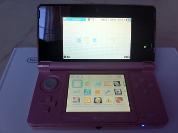 Bundle Nintendo 3DS Coral Pink Nintendogs cats debllage unboxing 26.01 (22)