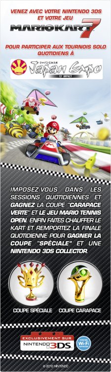 Mario Kart 7 concours Nintendo 3DS Japan expo 02.07.2012