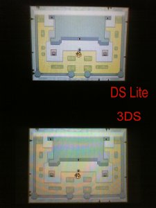 Ninendo 3DS Vs DS Lite comparaison Japan zelda spirit (1)