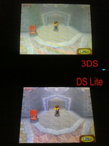 Ninendo 3DS Vs DS Lite comparaison Japan zelda spirit (23)