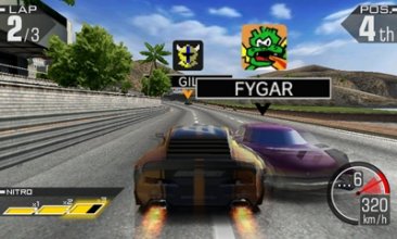 Ridge Racer 3D 3DS screenshots captures 01